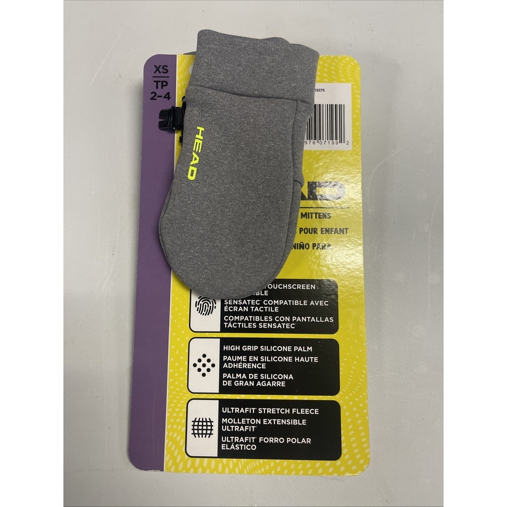 Head Kids Touchscreen Gloves And Mittens Size XS 2-4